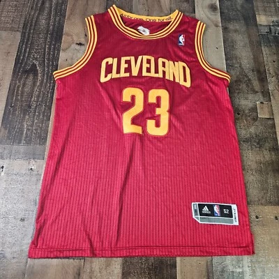 Lebron James Cleveland Cavaliers Adidas Authentic Jersey Size 52 - Image 1 of 4