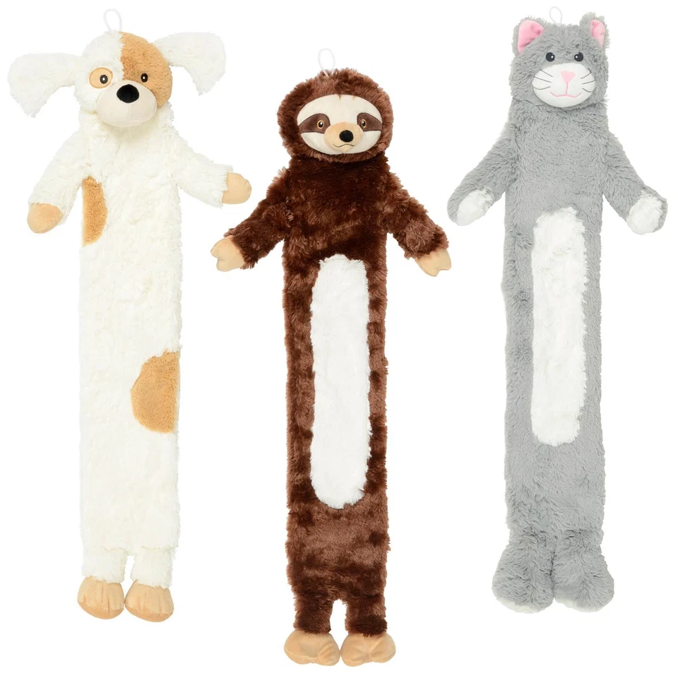 Animal Hot Water Bottle Long Luxury Faux Fur Cover Novelty 3D Head Arms Legs