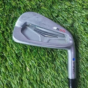 Ping S55 4 Iron Blue Dot 1/2 Inch Longer KBS 130 Extra Stiff Shafts - Picture 1 of 6