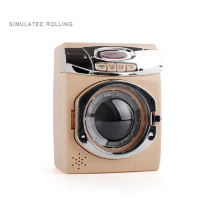 Simulation Electric Kitchen Toys Appliances Pop-Up Toaster Microwave Oven Washer - Image 1 of 4