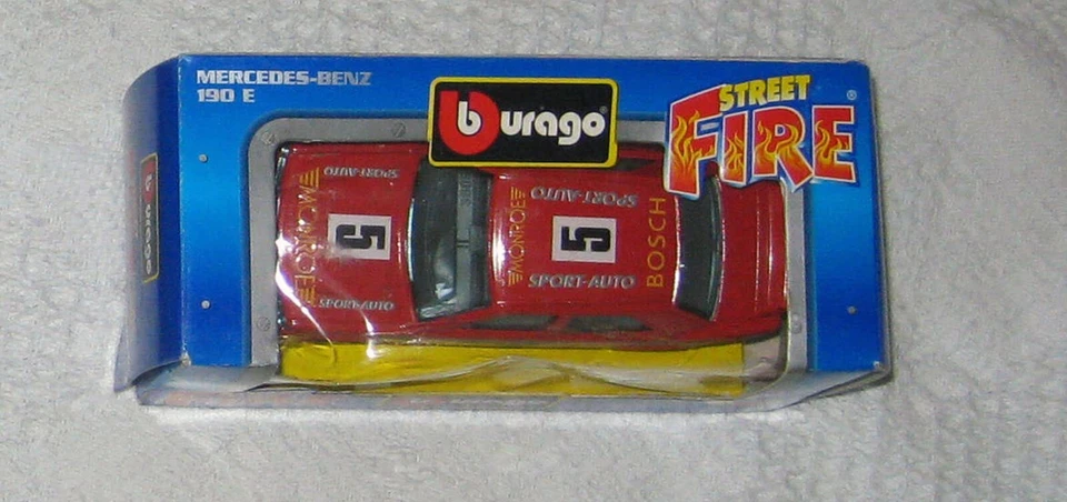 BURAGO modellino auto Mercedes-Benz 190 E - Immagine 1 di 4