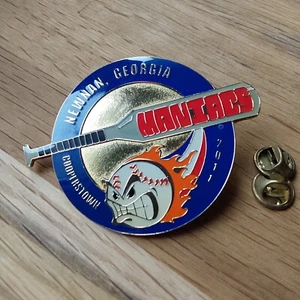 Pin's MLB BASEBALL Maniacs 2011 Newnan Georgia Cooperstown Pins Usa Gros Pin Bad - Imagen 1 de 5