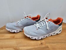 On Cloud Flyer Swiss Engineering Men's Size 12 Running Shoes Glacier Flame/ Gray
