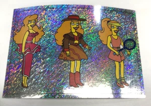 1999 PANINI THE SIMPSONS SPRINGFIELD COLLECTABLE STICKERS COLLECTION #24 FOIL - Picture 1 of 2