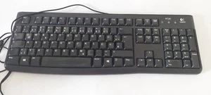 Logitech - K120 - USB Tastatur - QWERTZ - deutsch - schwarz - gebraucht - Bild 1 von 3