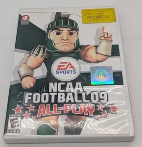CIB NCAA Football 09: All-Play (Nintendo Wii, 2008) COMPLETO DI SCATOLA - Foto 1 di 4