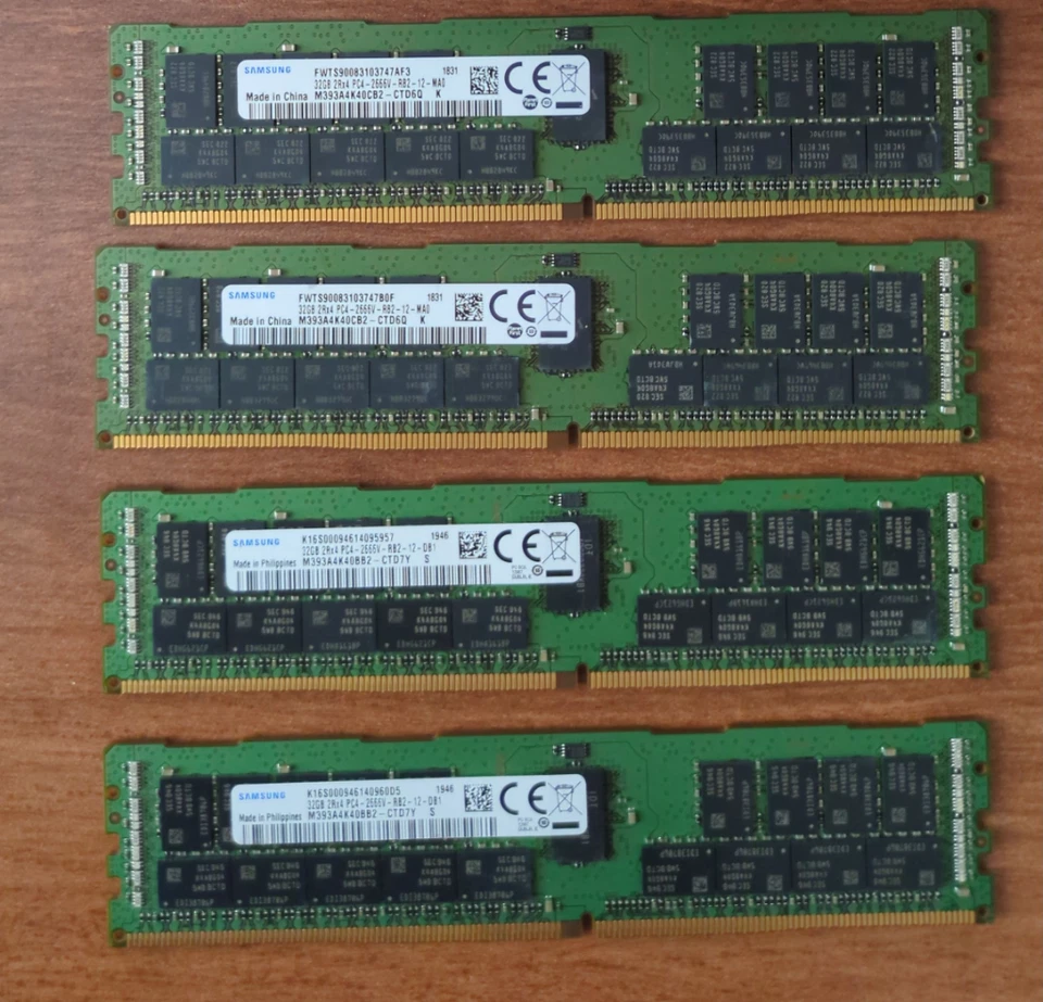 Samsung 128GB DDR4 ECC 2666 RDIMM - Image 1 of 1