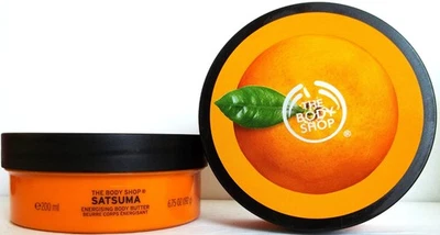 The Body Shop SATSUMA Energising Body Butter, 6.75oz/192 g, NEW x 2 - Image 1 of 4