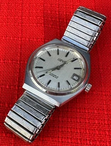 Corvette 17 Jewels Incabloc Stainless Steel Wrist Watch - Picture 1 of 3