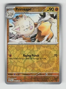 Primeape -, PAF, SV: Paldean Fates, 046/091, Uncommon, Reverse Holo, NM - Bild 1 von 2