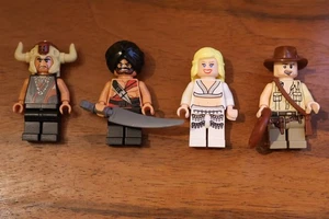 4 x seltene Lego 7199 iaj031 + iaj032 + iaj035 Indiana Jones Minifigur Mola Ram - Bild 1 von 2