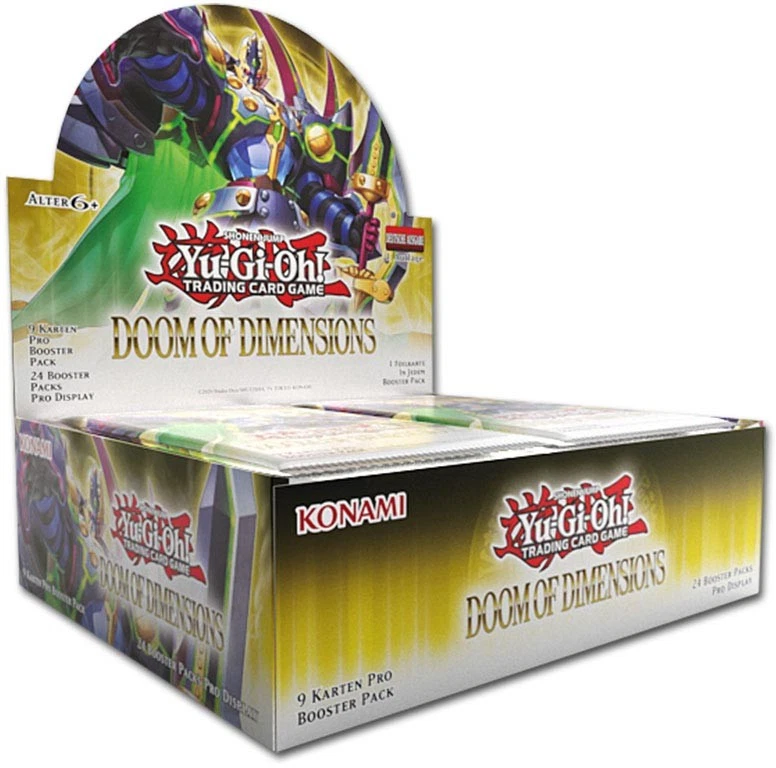 Yu-gi-oh TCG Doom of Dimensions Booster * Deutsche Version * Konami
