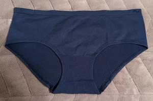 Panty Hiphugger Victoria's Secret ROSA Logo Azul Marino Sin Costuras ~ GRANDE ~ ¡NUEVO CON ETIQUETAS! - Imagen 1 de 8