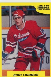 1989-90 7th Inning Sketch OHL #188 Eric Lindros Oshawa Generals - Picture 1 of 1