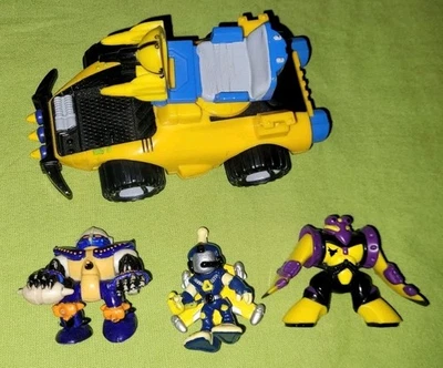 De colección Galoob Años 90 Z-BOTS Micro Máquinas Mini Robot Figura Vehículo Juguete Lote 1992 Foto 1 de 4