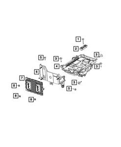 Módulo Controlador Motor Mopar Original 68328875AA - Imagen 1 de 1