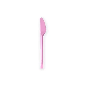 Coltelli Plastica Rosa 20 pz DT - Foto 1 di 1
