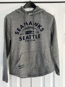 NFL Seattle Seahawks Hoodie Womens sz Small Gray Pullover - Picture 1 of 6
