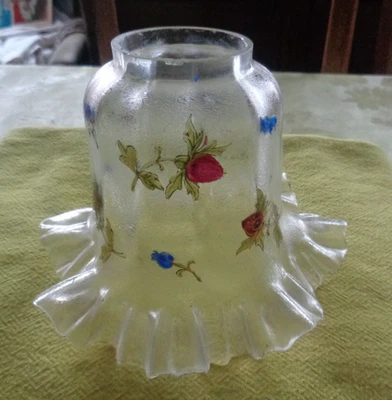 globe tulipe pour lampe a petrole petit modele - Photo 1/4