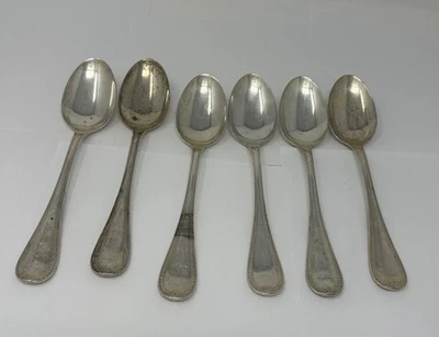 Malmaison by Christofle STERLING SILVER large Oval Soup Spoon  8 1/8" NO MONO - Image 1 of 4