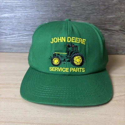 Gorra John Deere Snap Back bordada tractor piezas de servicio para hombre Waterloo Foto 1 de 4