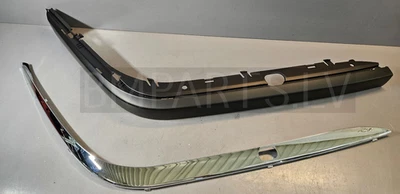 NEU BM BMW 7ER E38 STOßSTANGE ZIERLEISTE VORNE RECHTS 8125310 & ABDECKUNG... - Bild 1 von 4