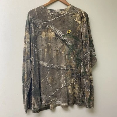 Scent Blocker Mens XXL Long Sleeve Camo Shirt Lightweight Camo Hunting Gear - Image 1 of 4