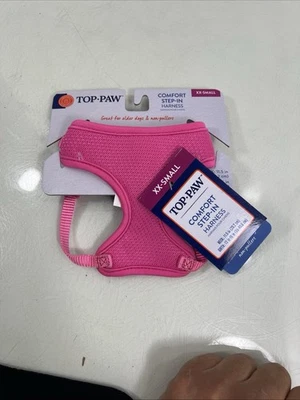 Arnés Top Paw para perro XX-pequeño (rosa cómodo paso) A-9 Foto 1 de 4