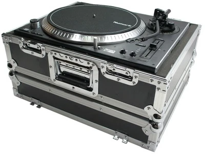 Harmony HC1200E Flight Foam Lined DJ Turntable Custom Case fits Technics 1200 - Image 1 of 4