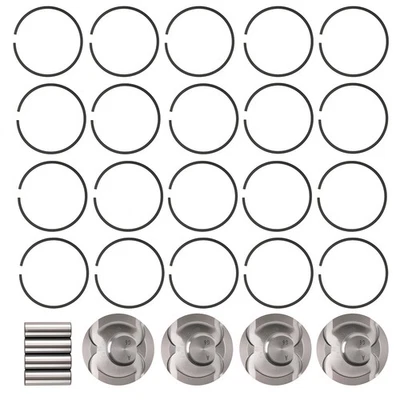 Pistons & Rings Kit For Hyundai Kia Accent Rio Soul 1.6L DOHC 2012-2016 - Image 1 of 4