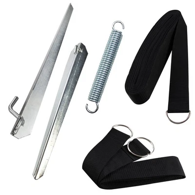 HUMMELLADEN Sturmband Set 12,5m Spanngurt Spannfeder Heringe Überspanngurt Zubehör Dach