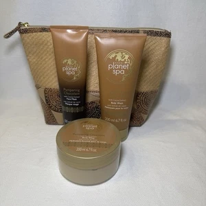 Avon Planet Spa Mimos Chocolate Set de Regalo de 3 Piezas con Bolsa Jabón Corporal Látigo Mascarilla Facial - Imagen 1 de 10
