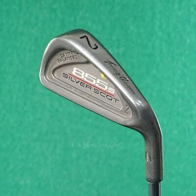 Tommy Armour 855s Original Plateado Escocés Individual 2 Iron Tour Paso II Acero Rígido Foto 1 de 2