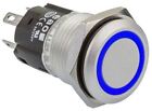 Single Pole Double Throw (SPDT) Momentary Push Button Switch, IP65, IP67, 16 (Di