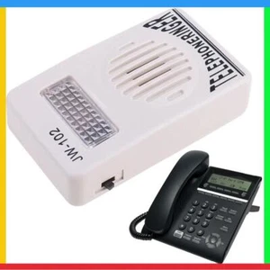 Lautstarker Telefon-Klingelton-Verstärker mit Lichtblink-Lautstärkeverstärker - Bild 1 von 11