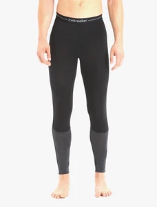 Icebreaker 125 ZoneKnit Base Layer Leggings Men's NWT X-Large Black/Jet Heather - Picture 1 of 7