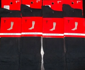 4pr Men's Non-Binding Diabetic Socks NAVY BLUE Fits Shoe Sz 4.5 - 8  NEUROPATHY - Picture 1 of 1