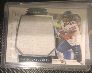 David Montgomery 2019 Treasures Tremendous Rookie Jersey TT-21 Bears /99 RC Bear - Bild 1 von 1