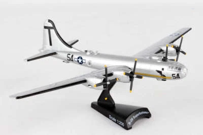 B-29 WWII Superfortress T Square 54 1/200 Postage Stamp Diecast Model Plane - Image 1 of 4