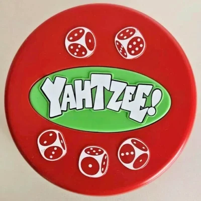 Round Travel Yahtzee Game - Fun on the move with Score Pad  & Instructions - Image 1 of 4