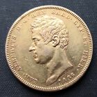 1836 Anchor Italy Sardinia Gold 100 Lire 703 Minted Rare Coin Alberto 32.29Gms
