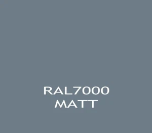 Kunstharzlack 2 Liter Bundeswehr Tarnfarbe RAL 7000 Fehgrau matt/KH2000M - Bild 1 von 1