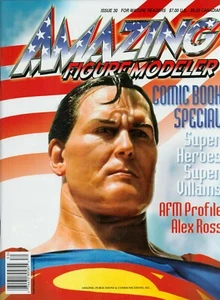 Amazing Figure Modeler Magazine # 30 SUPERMAN - WONDER WOMAN - JOKER - Picture 1 of 1