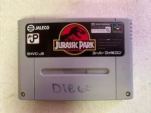 JALECO JURASSIC PARK SUPER FAMICOM CASSETE Juego Japón SHVC-006 - Imagen 1 de 3