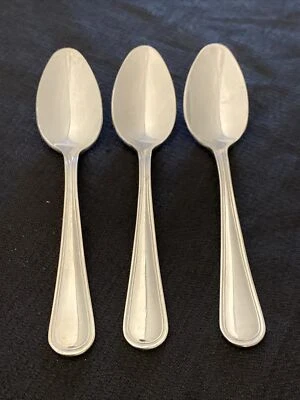 "JUEGO (3) cucharaditas Winco acero inoxidable 18/10 SHANGRI LA 6""" Foto 1 de 4