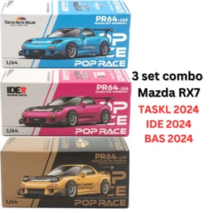 Pop Race Combo Set Mazda RX7 Re Amemiya Widebody TASKL 2024, IDE 2024, BAS 2024 - Bild 1 von 14