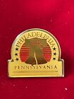 Philadelphia Pennsylvania Liberty Bell Freedom Epoxy Lapel Pin Travel Souvenir