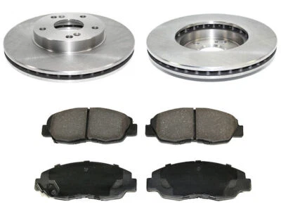Kit de pastillas de freno y rotor delantero para Honda Civic 2006-2008 25739MKMF 2007 GX Foto 1 de 2