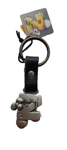 DIDDL PORTACHIAVI KEYRINGS LETTERA - Z- IN METALLO E CUOIO - RARO - Bild 1 von 1