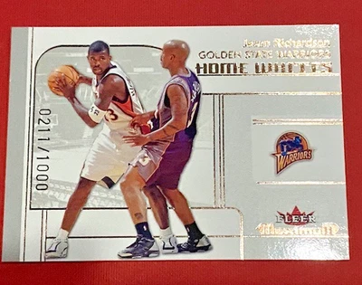 ~ 2001-02 Fleer Maximum Jason Richardson #185 RC/1000 Warriors Rookie ~ Foto 1 de 2